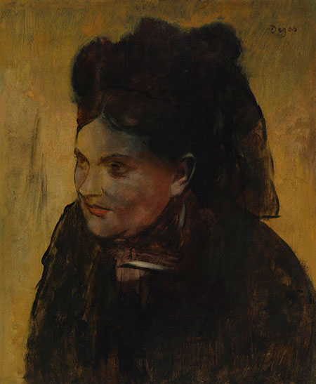 Edgar-Degas-Portrait-of-a-woman