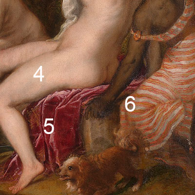 Titian-Diana-and-Actaeon-pigments-4-5-6