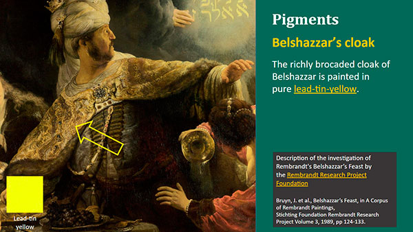 Rembrandt-Belshazzar's-Feast-PowerPoint-presentation-pigments