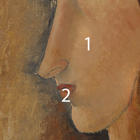 Modigliani-Portrait-of-a-Young-Woman-pigments-1-2