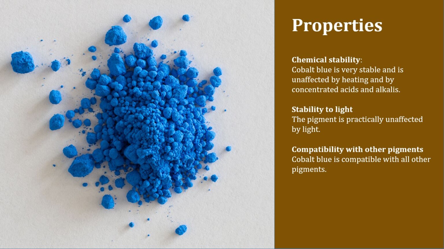 Pigment in Context Cobalt blue ColourLex