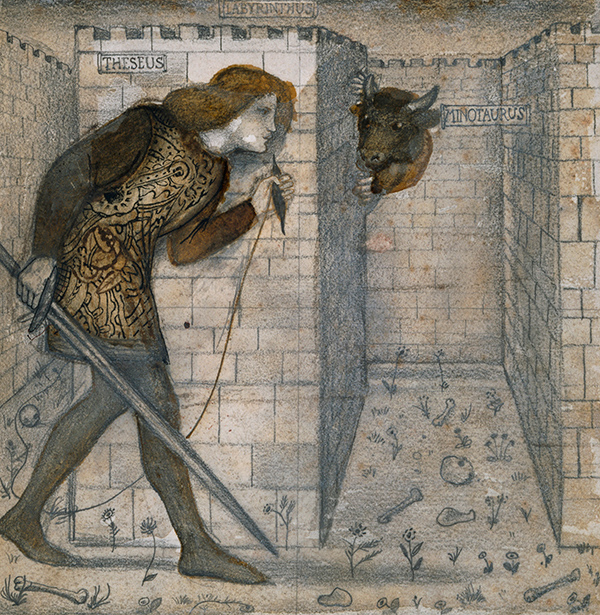 Edward-Burne-Jones-Tile-Design-Theseus-and-the-Minotaur-in-the-Labyrinth