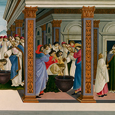 Sandro Botticelli, Four Scenes from the Early Life of Saint Zenobius