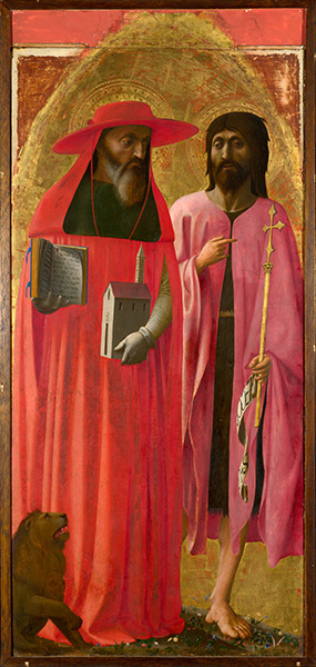 Masaccio-Saint-Jerome-and-John-the-Baptist