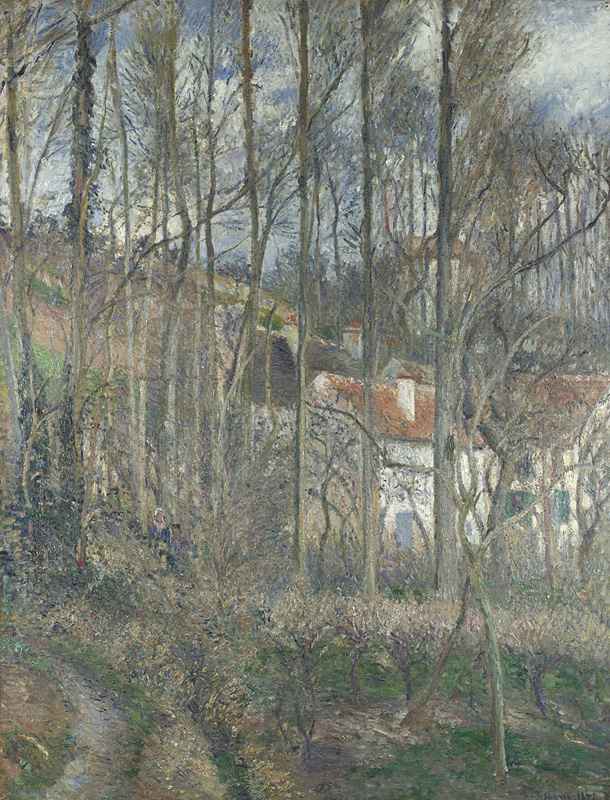 Pissarro-The-Côte-des-Bœufs-at-L'Hermitage