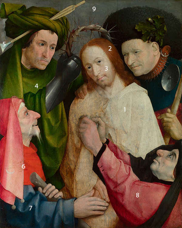 Hieronymus-Bosch-Crowning-with-Thorns-pigments