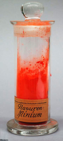 Red Lead Pot Red lead - ColourLex
