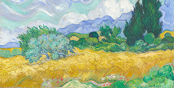 Chrome-yellow-van-Gogh-a-Wheatfield-with-cypresses-timeline