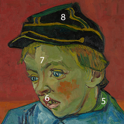 van-Gogh-The-Schoolboy-MASP-pigments-5-6-7-8