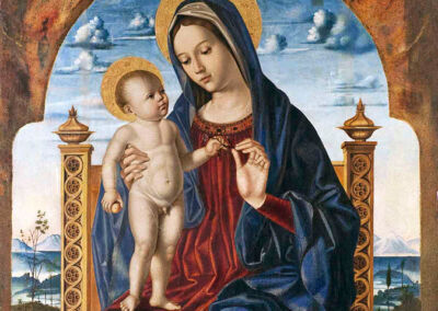 Antonello de Saliba, Virgin with the Child